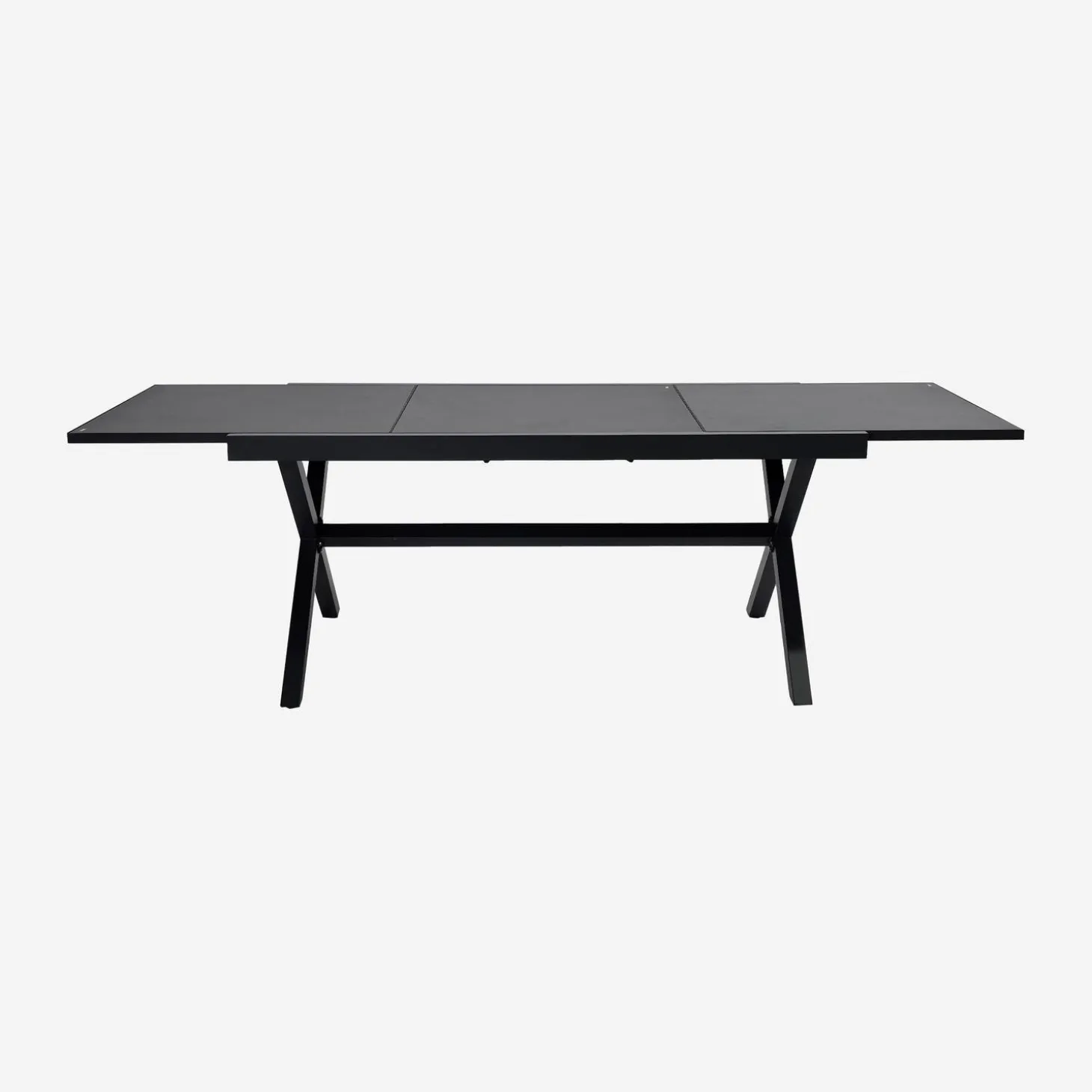 Mesa de jardim extensível em alumínio para 8 pessoas