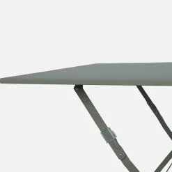 Mesa de jardim quadrada dobrável estilo bistrô, 2 lugares