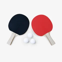 Mesa de ping pong dobrável externa com 4 raquetes e 6 bolas, 274,7cm