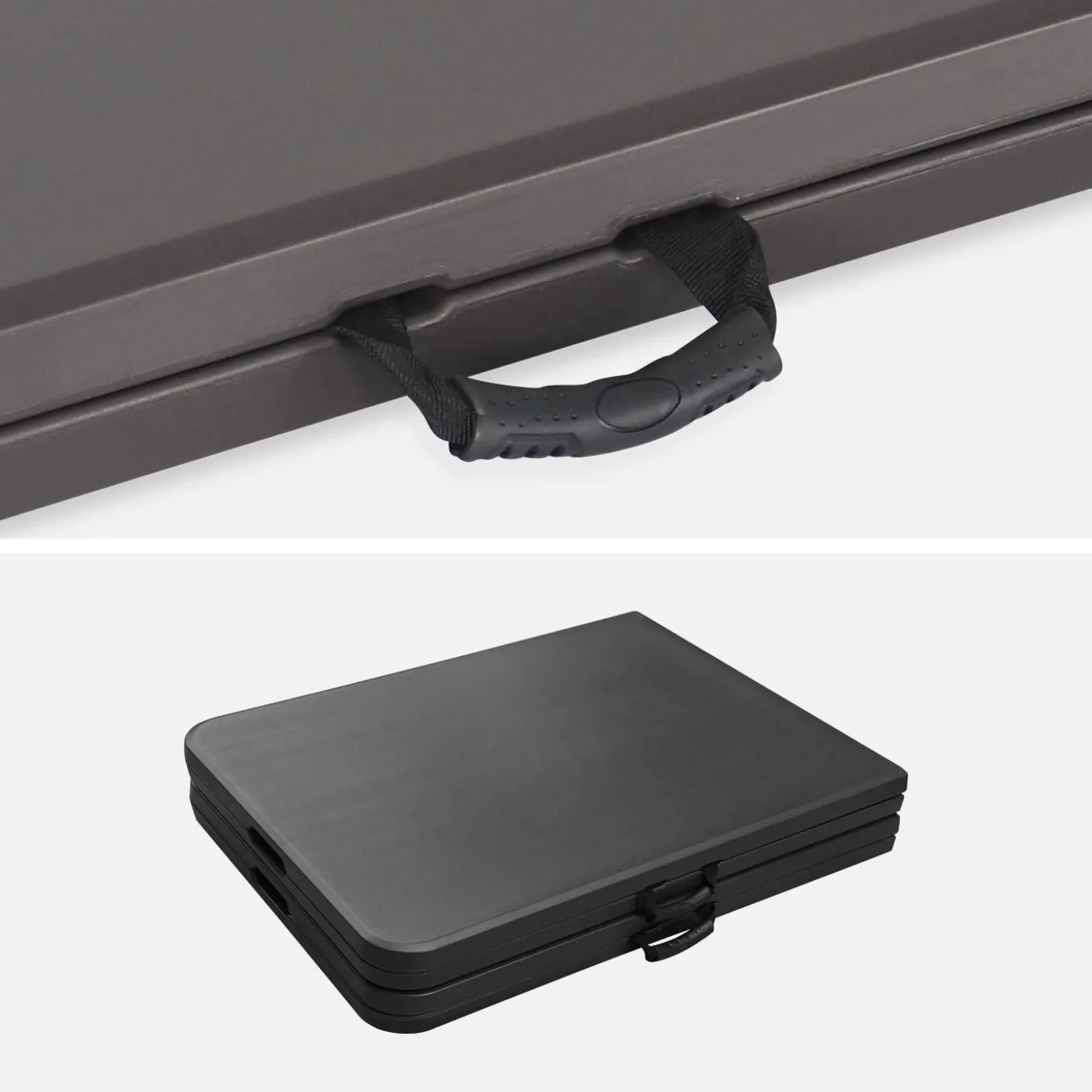 Mesa dobrável para eventos em plástico, set de 2