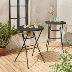 Mesa dobrável para eventos, set de 2