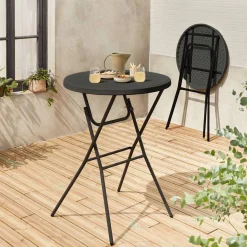 Mesa dobrável para eventos, set de 2