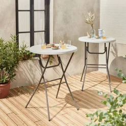 Mesa dobrável para eventos, set de 2