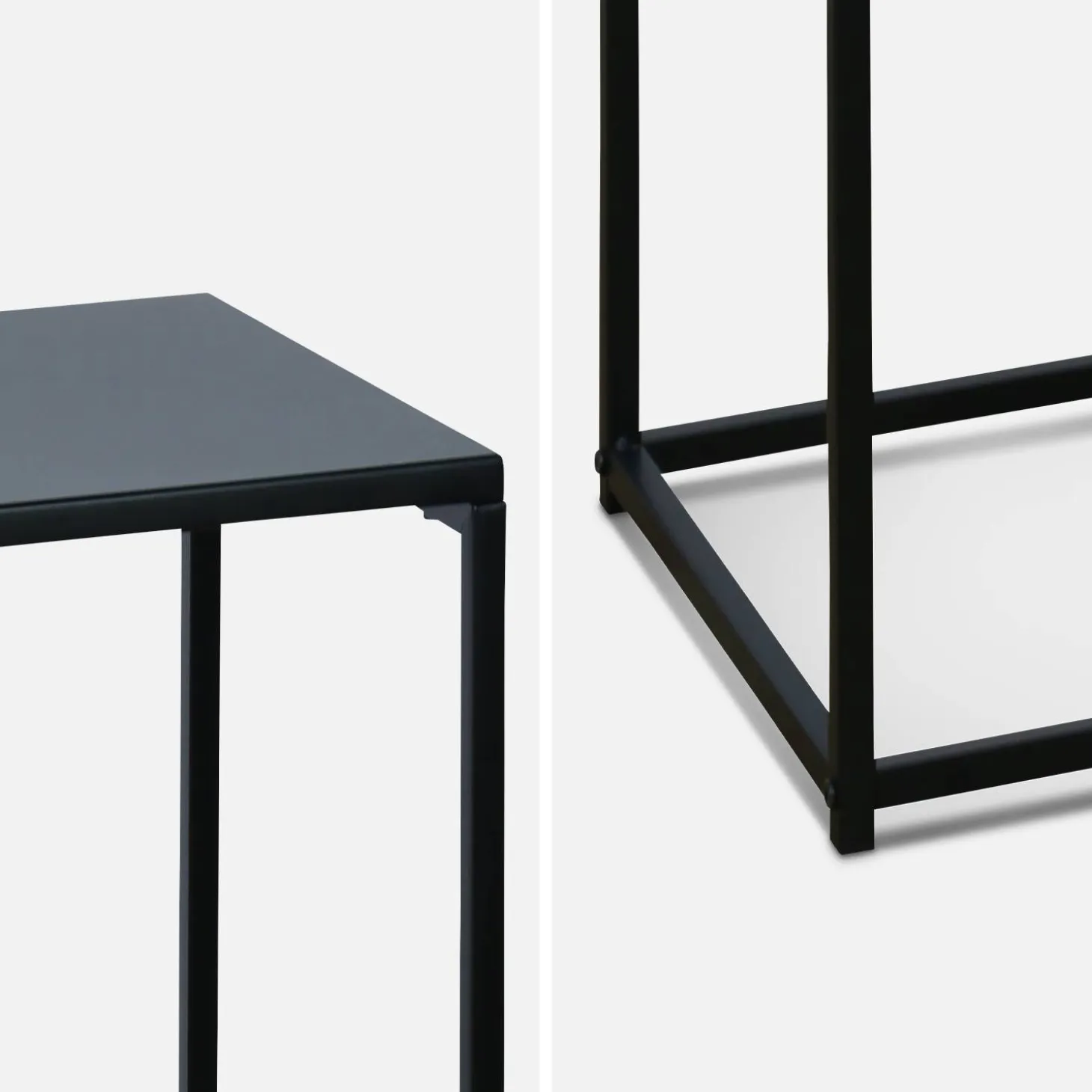Mesa estilo industrial, set de 2