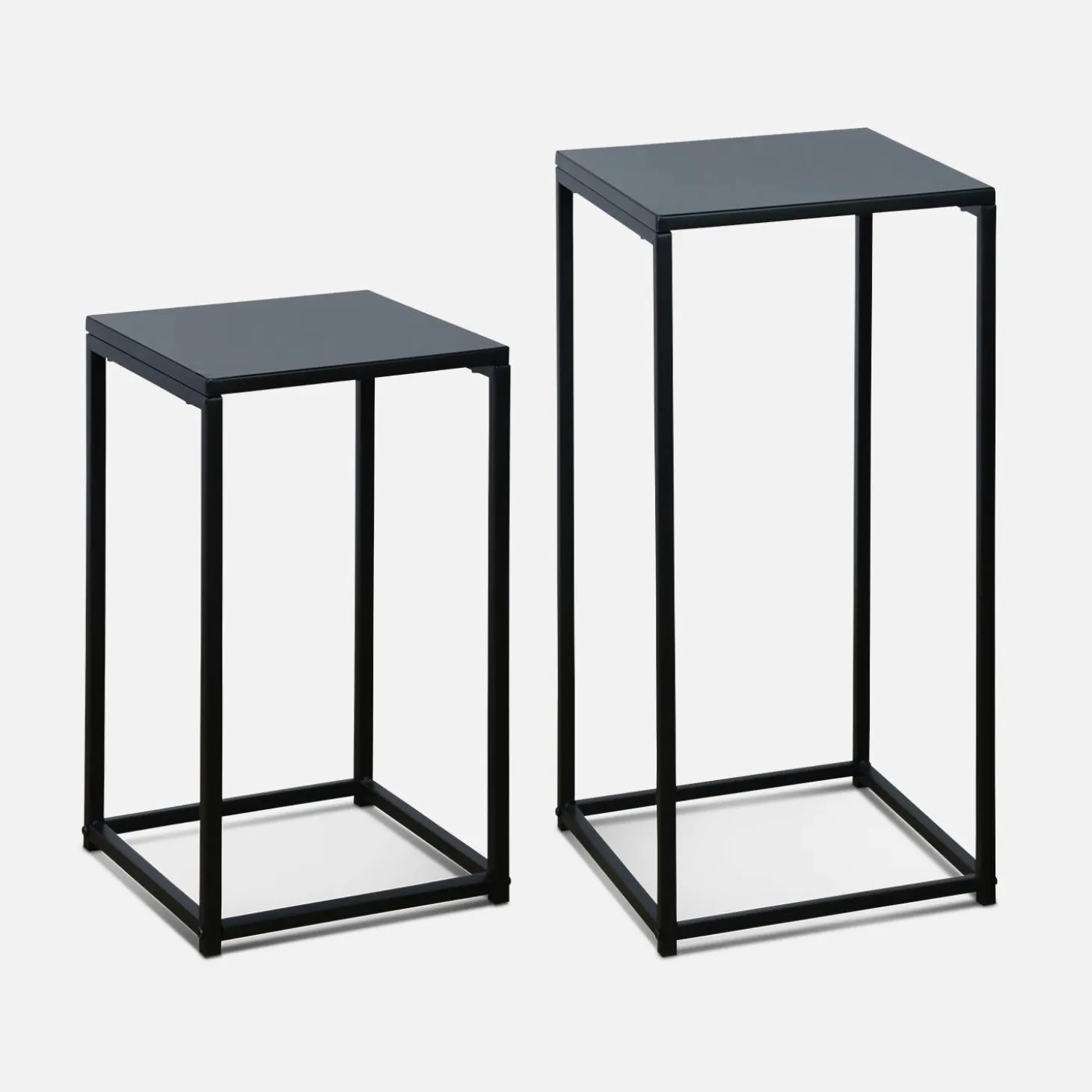 Mesa estilo industrial, set de 2