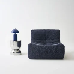Mesa lateral, mesa de canto, mesa de cabeceira em aço inoxidável Ø32 x H42cm