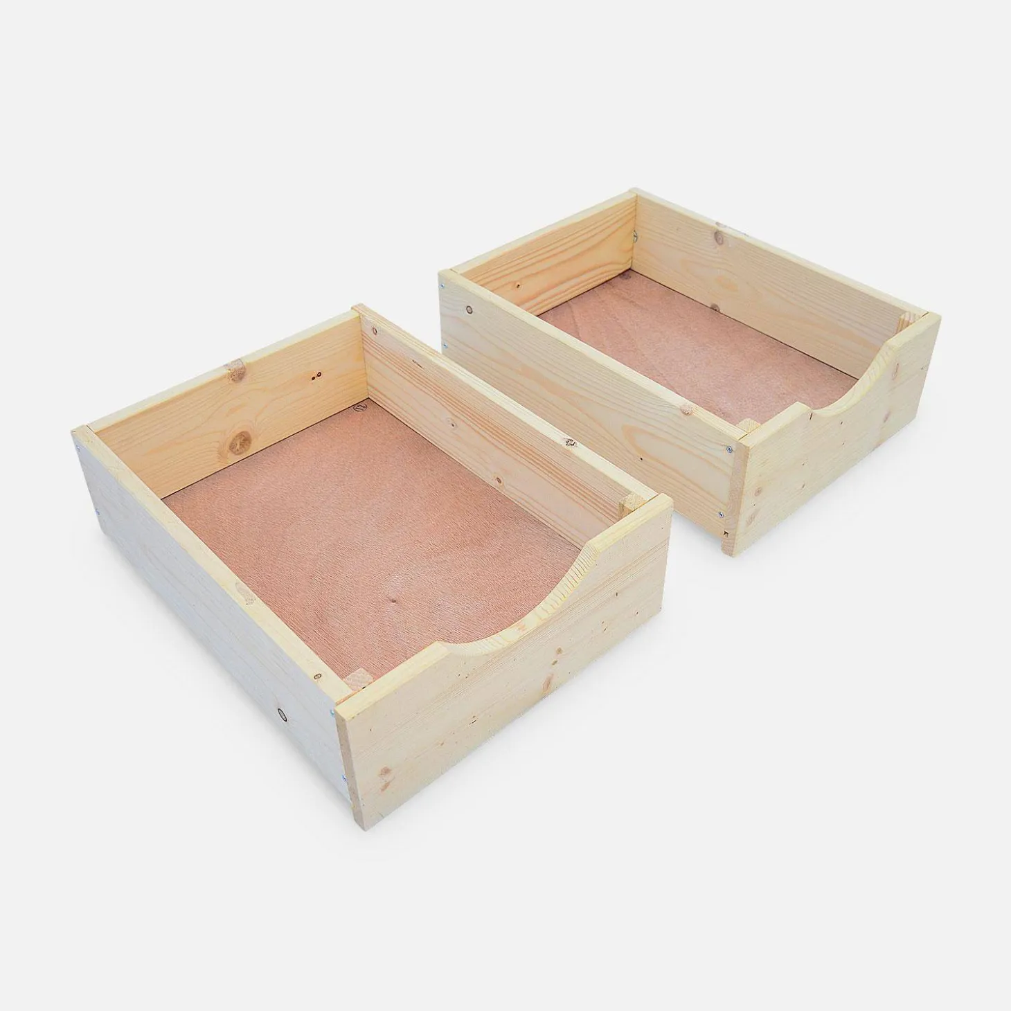 Mesa para vasos com 2 gavetas