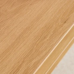 Móvel TV decorativo madeira e palha 2 portas, 140cm