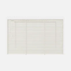 Persiana de aluminio horizontal 1.3m para pérgola bioclimática, set de 3