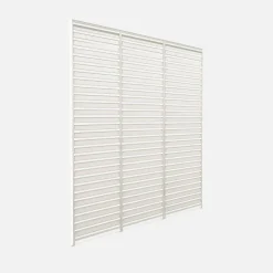 Persiana de aluminio horizontal 1.3m para pérgola bioclimática, set de 3
