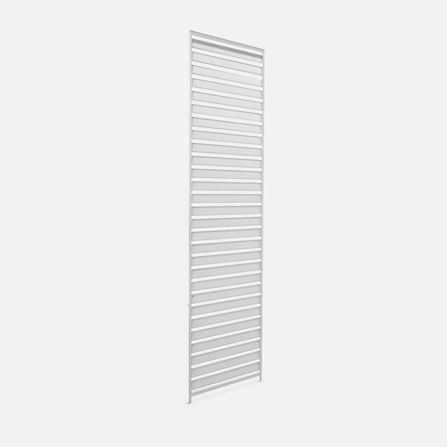 Persiana de alumínio horizontais 1m para pérgola bioclimática, set de 3