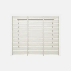 Persiana de alumínio horizontais 1m para pérgola bioclimática, set de 3