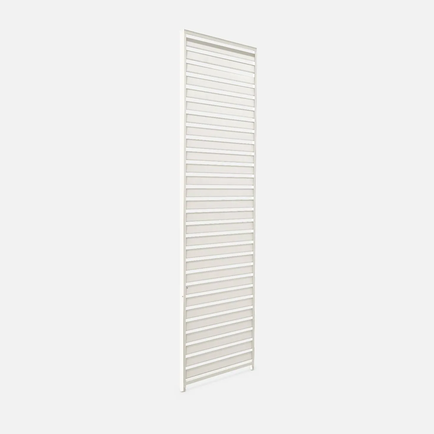 Persiana de alumínio horizontais 1m para pérgola bioclimática, set de 3