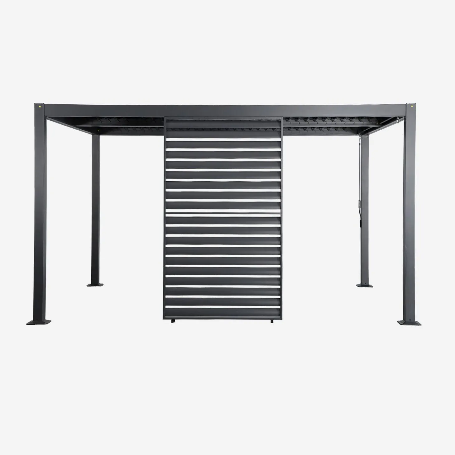 Persiana de 1.3m para pérgola bioclimática de alumínio