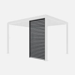 Persianas de alumínio horizontais 1.3m para pérgola bioclimática