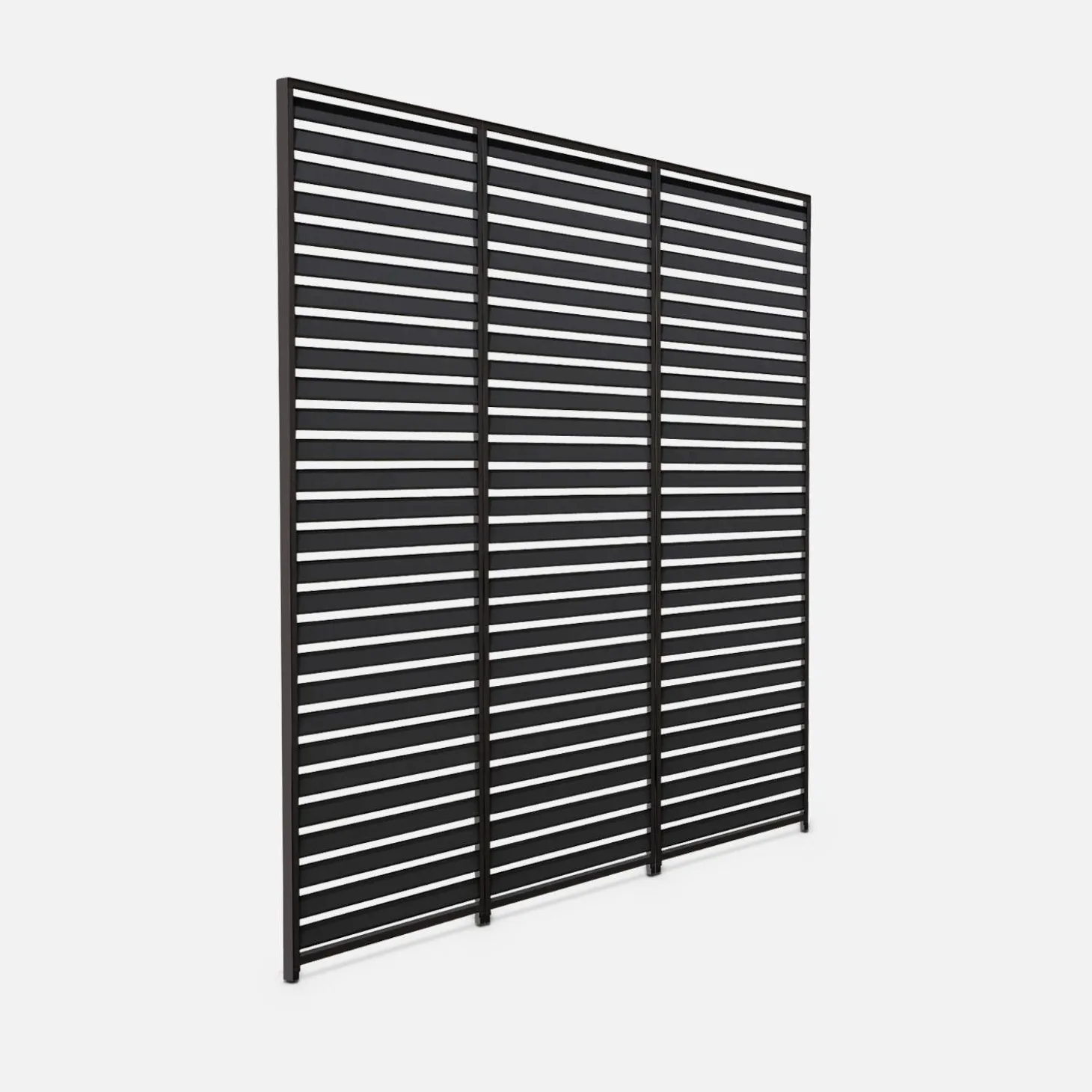 Persianas de alumínio horizontais 1.3m para pérgola bioclimática