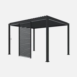 Persianas de alumínio horizontais 1.3m para pérgola bioclimática