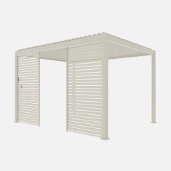 Persianas de alumínio horizontais 1.3m para pérgola bioclimática