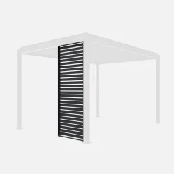 Persianas de alumínio para pérgola, 1m