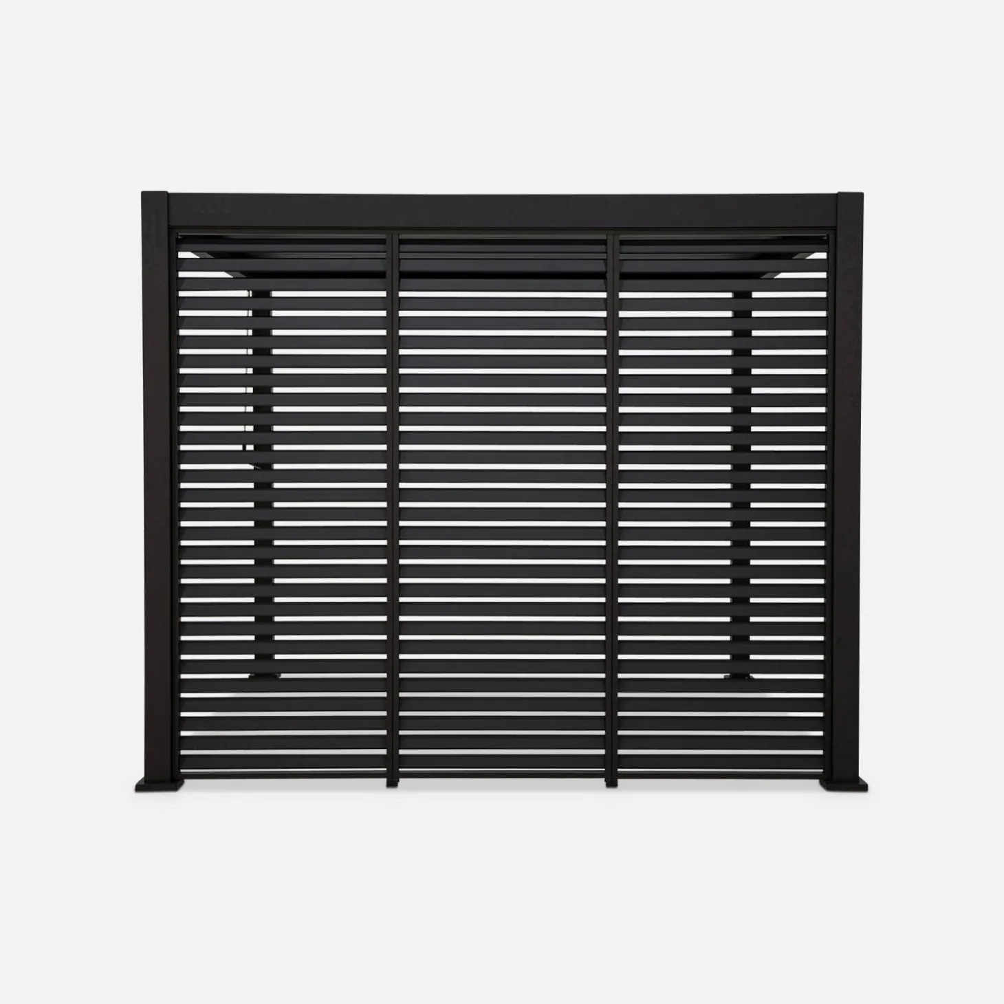 Persianas de alumínio para pérgola, 1m