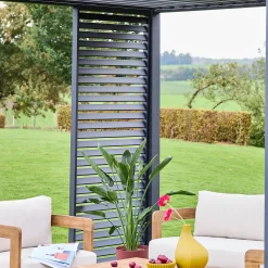 Persianas de alumínio para pérgola, 1m