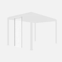 Persianas de alumínio para pérgola, 1m