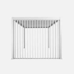 Persianas verticais com lâminas ajustáveis para pérgola bioclimática 3m