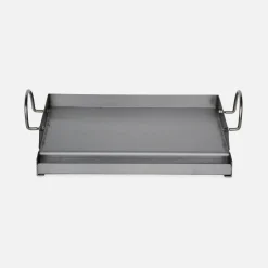 Placa plancha universal para churrasco, 40cm