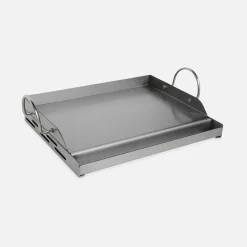 Placa plancha universal para churrasco, 40cm