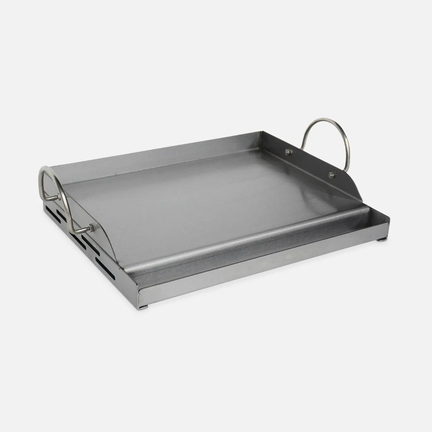 Placa plancha universal para churrasco, 40cm