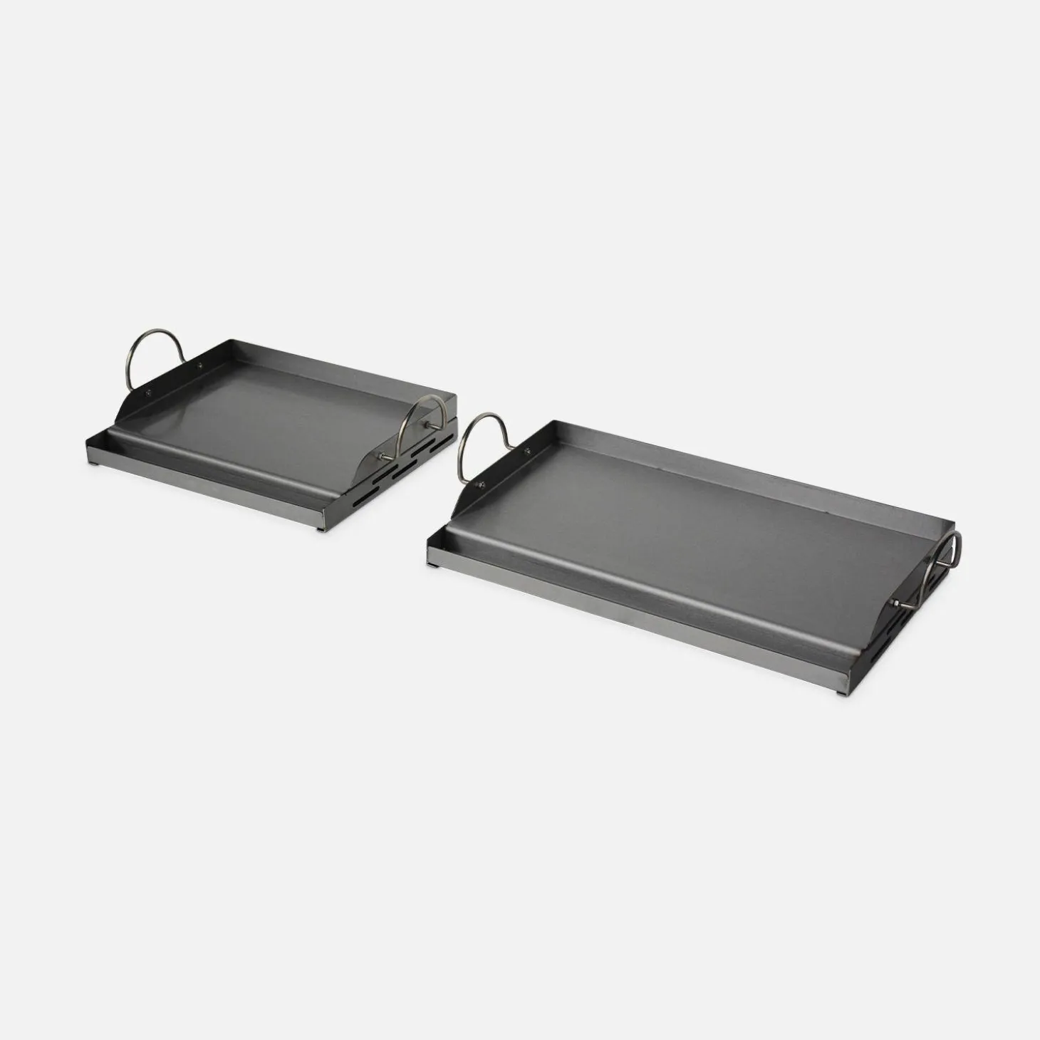 Placa plancha universal para churrasco, 40cm