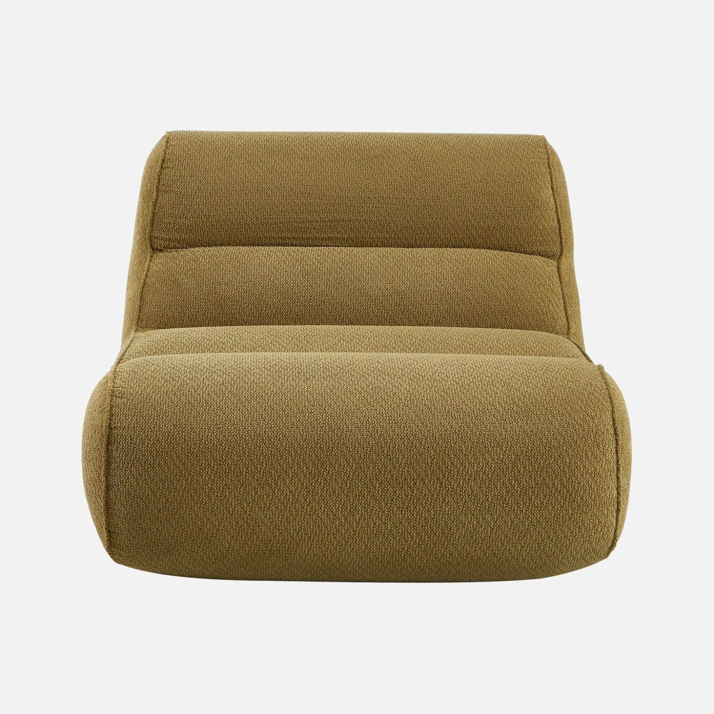 Poltrona em tecido chenille