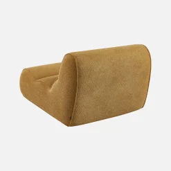 Poltrona em tecido chenille