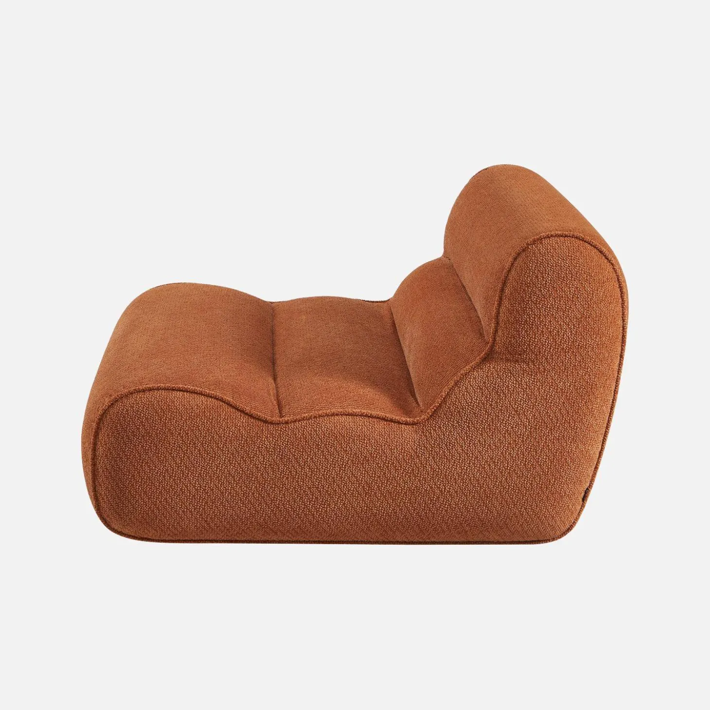 Poltrona em tecido chenille