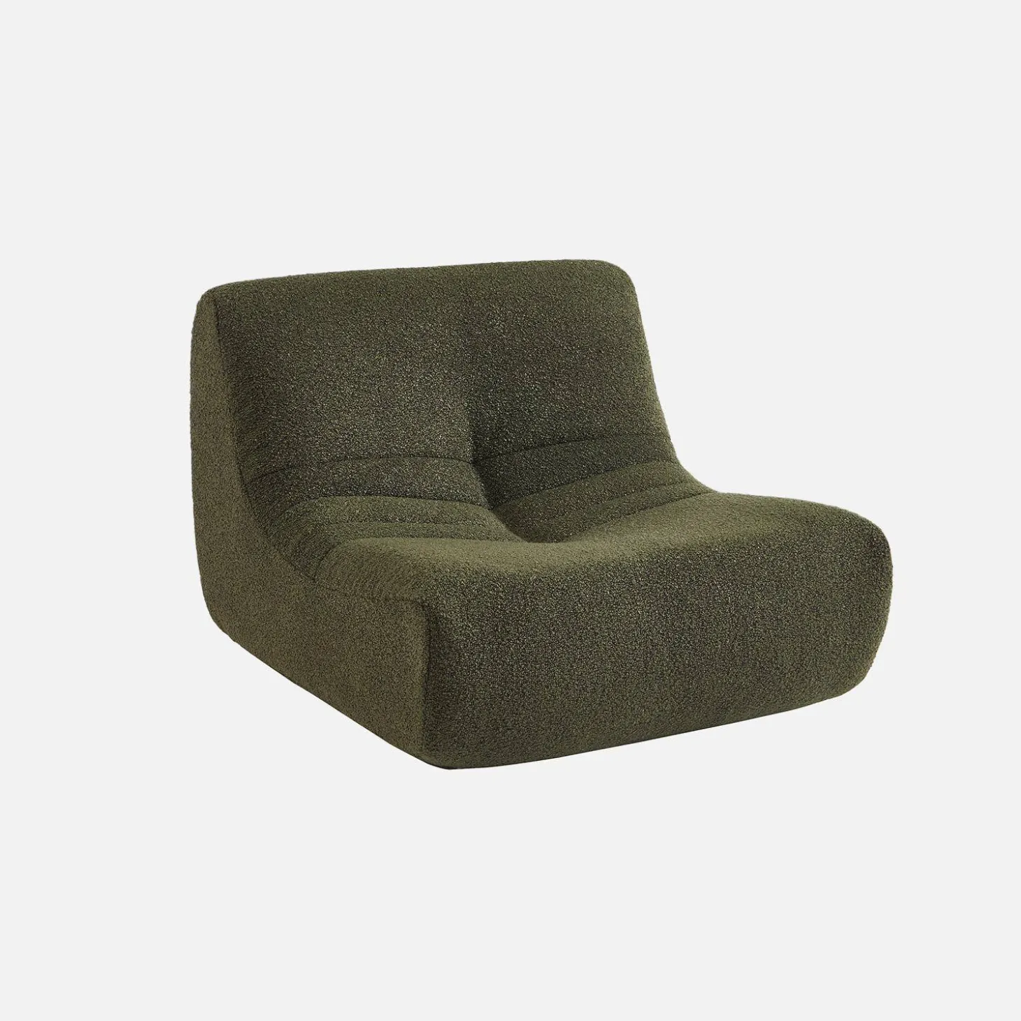 Poltrona infantil boucle texturizada 1 lugar