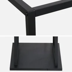 Porta-lenha vertical de interior/exterior de 112cm
