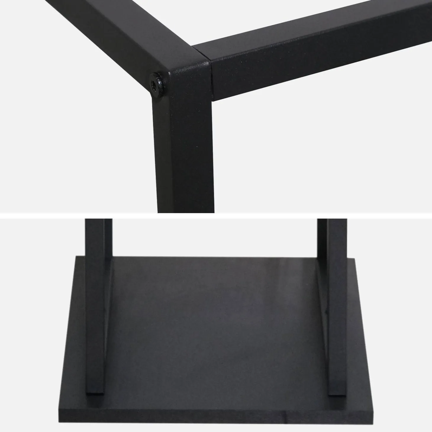 Porta-lenha vertical de interior/exterior de 112cm