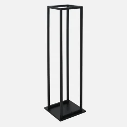 Porta-lenha vertical de interior/exterior de 112cm