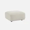 Pouf, apoio para os pés para sofá bouclede 2 lugares