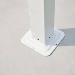 Pérgola bioclimática em alumínio e aço 3x4m com lâminas ajustáveis