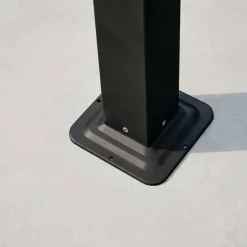 Pérgola bioclimática em alumínio e aço 3x4m com lâminas ajustáveis