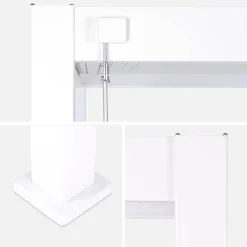 Pérgola bioclimática em alumínio 3x3m + 1 estore 3m