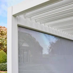 Pérgola bioclimática 3x4m + estore 4m