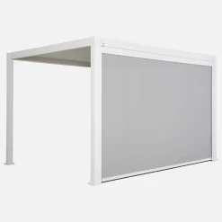 Pérgola bioclimática 3x4m + estore 4m