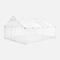 Recinto para Galinhero e aviário em aço galvanizado