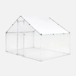 Recinto para Galinhero e aviário em aço galvanizado