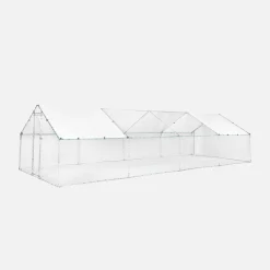 Recinto para Galinhero e aviário em aço galvanizado