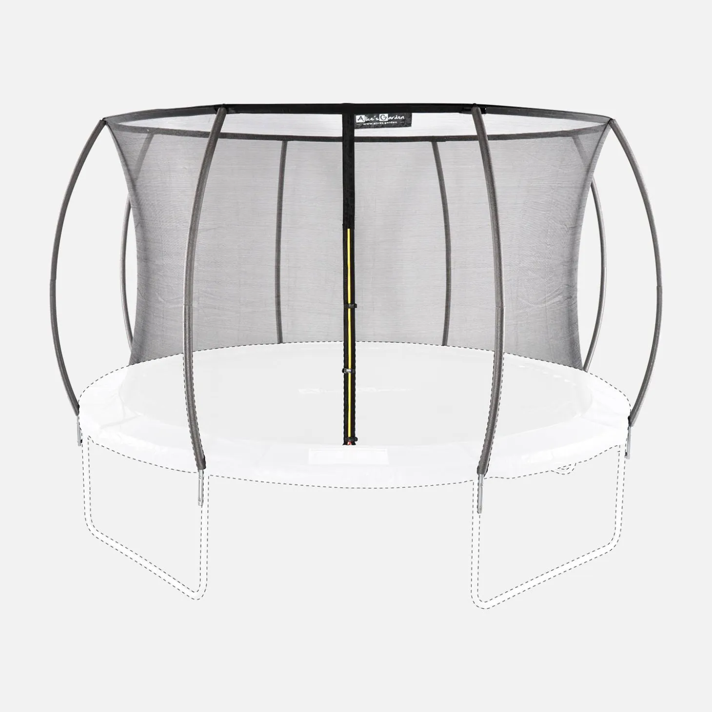 Rede de proteção interior do trampolim