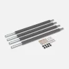 Rede de segurança trampolim do posto inferior 180 a 250cm, set de 4