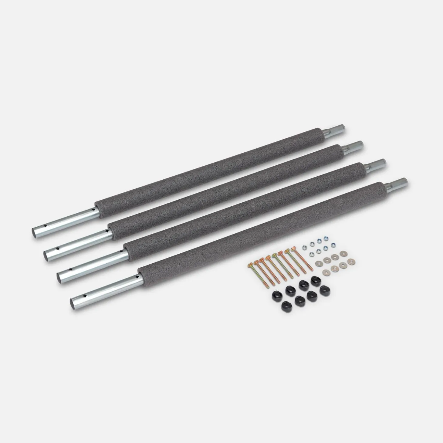 Rede de segurança trampolim do posto inferior 180 a 250cm, set de 4